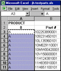 Fill in the Database Values