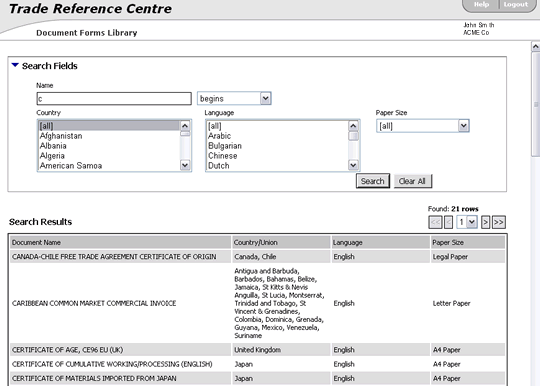Document Forms Library search results Document Forms Library search results